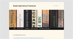 Desktop Screenshot of drakeyearbook.com