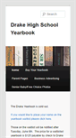 Mobile Screenshot of drakeyearbook.com